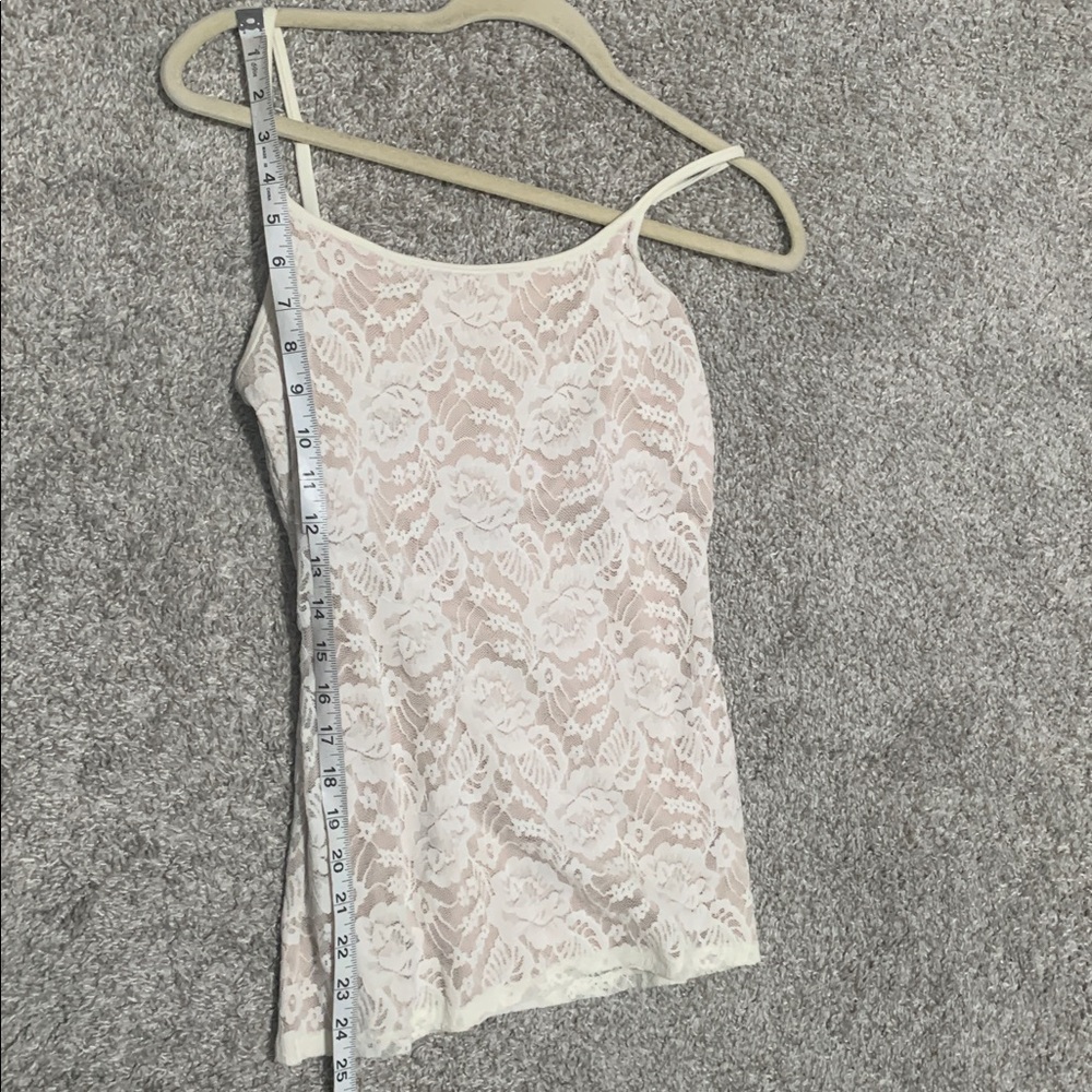 New with Tags Express Best Loved Bra Cami Stretch Lace Tank Top Size Medium - Picture 6 of 7